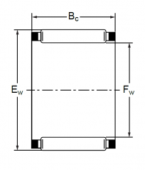 Подшипник Серия K и KT (подшипники без колец) Подшипник K 10x13x10 (KT) по выгодным ценам Одинцово